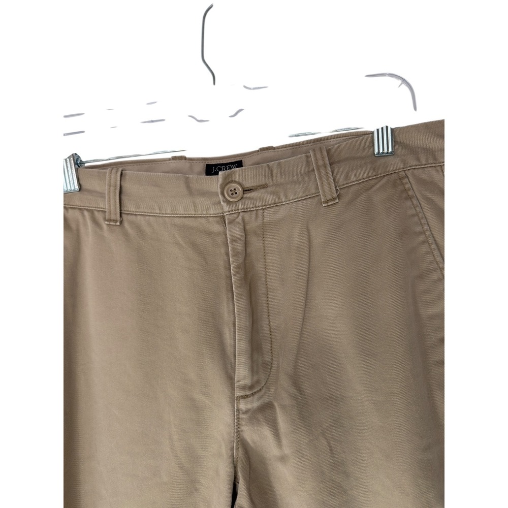 J.Crew The Bleecker Pants Men's Tan Khaki Business Casual Straight Leg 31 x 32 - Picture 5 of 14